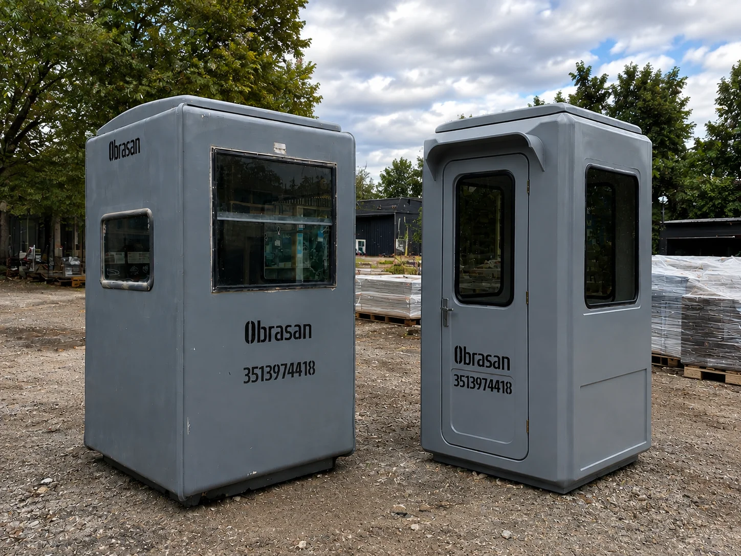 Cabina de vigilancia Obrasan instalada