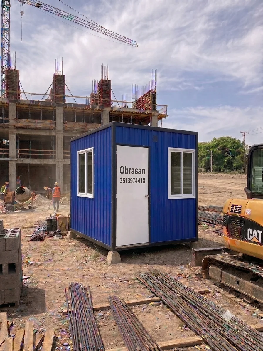 Oficina modular Obrasan lista para instalar