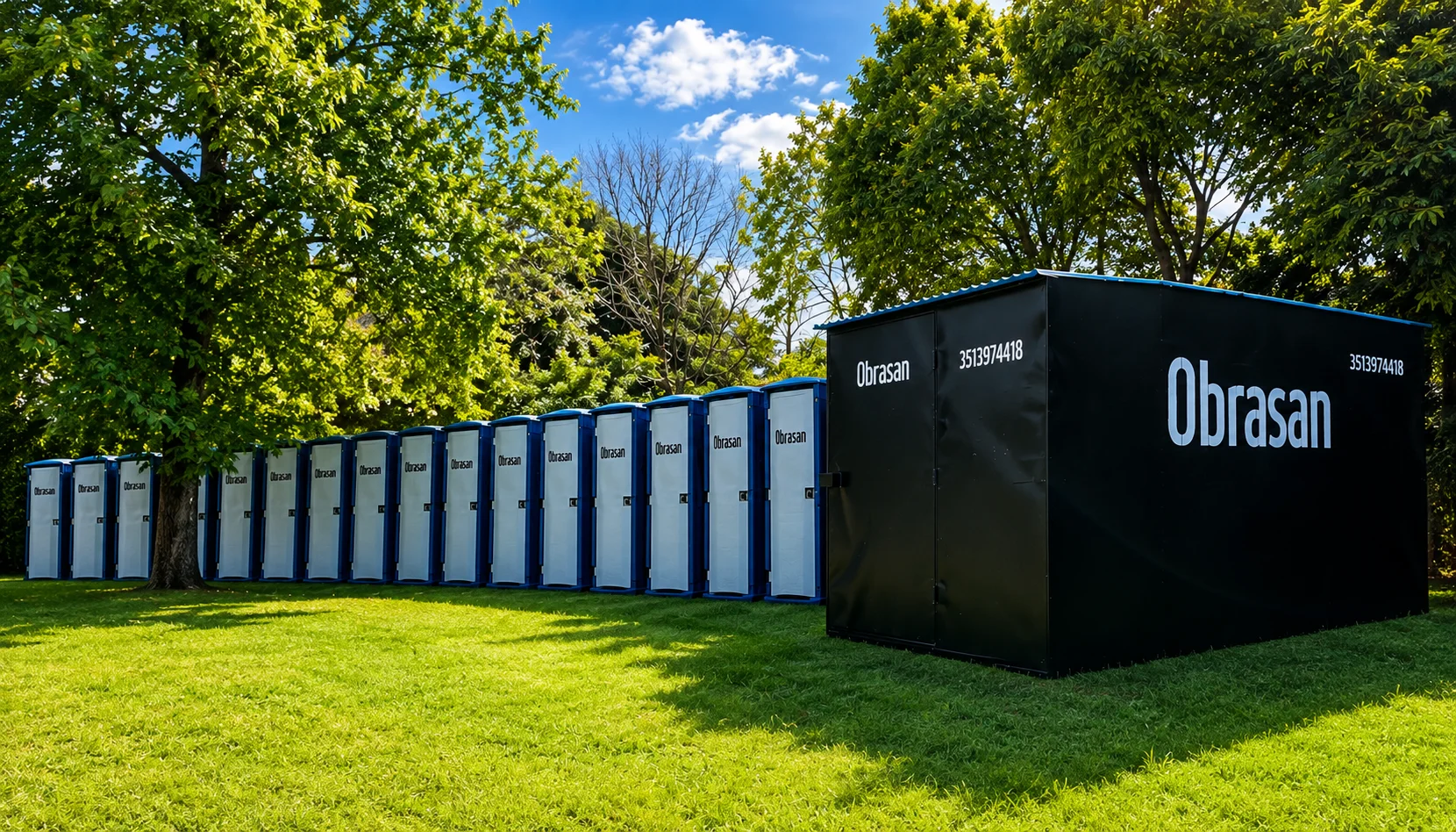 Equipamiento Obrasan para obras, industrias y eventos